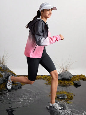 Corta-Vento Casual Com Capuz Julia