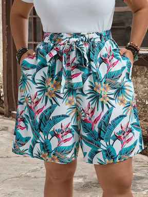 Shorts com Bolsos Plus Size