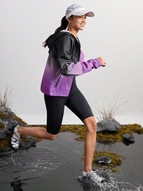 Corta-Vento Casual Com Capuz Julia