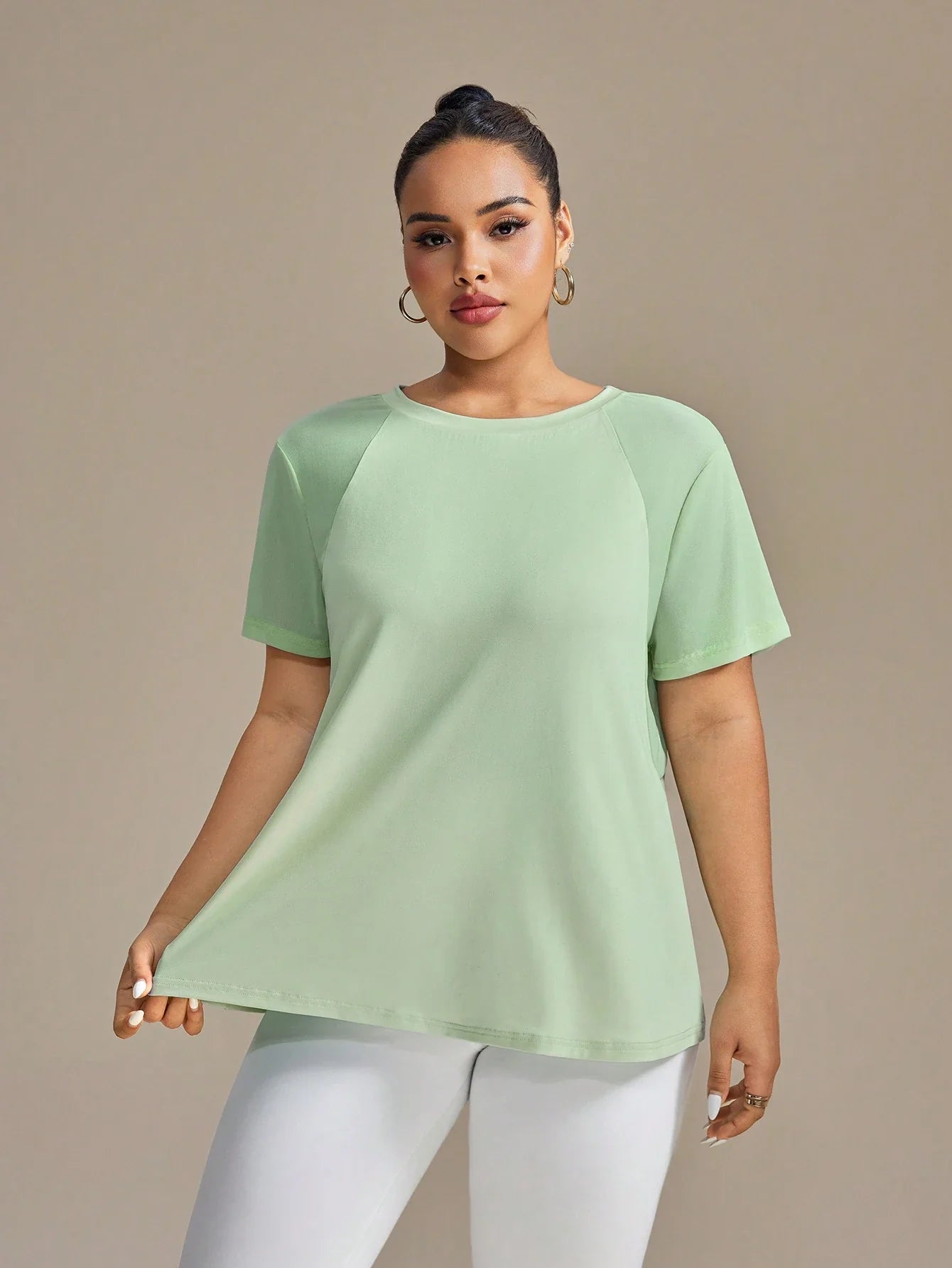Camiseta Casual Plus Size Abigail