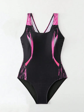 Maiô Plus Size Regata Piscina