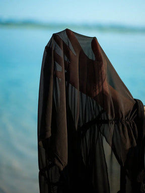 Saída de Praia Plus Size Elegante