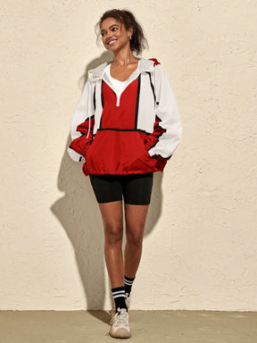 Corta Vento Casual com Capuz Marcela