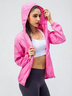 Corta Vento Leve de Secagem Rápida e Resistente