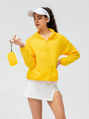 Corta Vento Leve de Secagem Rápida e Resistente