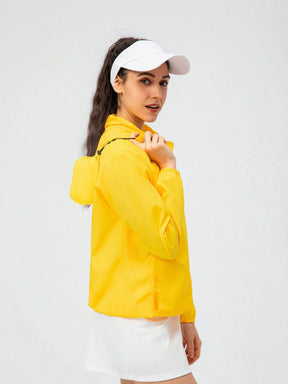 Corta Vento Leve de Secagem Rápida e Resistente