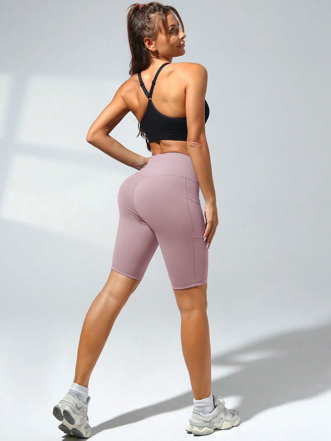 Short Cintura Alta Respirável