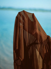 Saída de Praia Plus Size Elegante