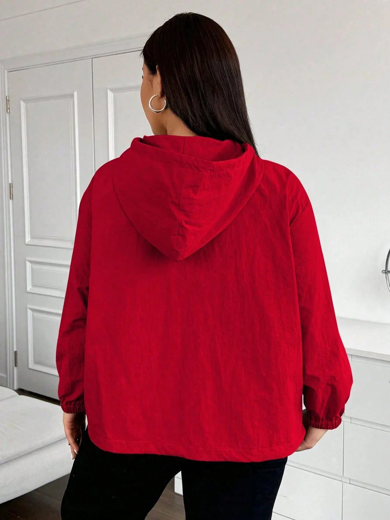 Corta-Vento Impermeável Plus Size Mia