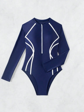 Maiô Zíper Frontal Binding G