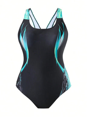 Maiô Plus Size Regata Piscina