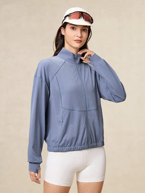 Corta Vento com Bolsos Academia