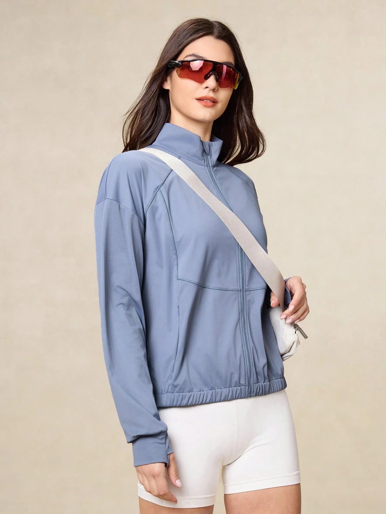 Corta Vento com Bolsos Academia