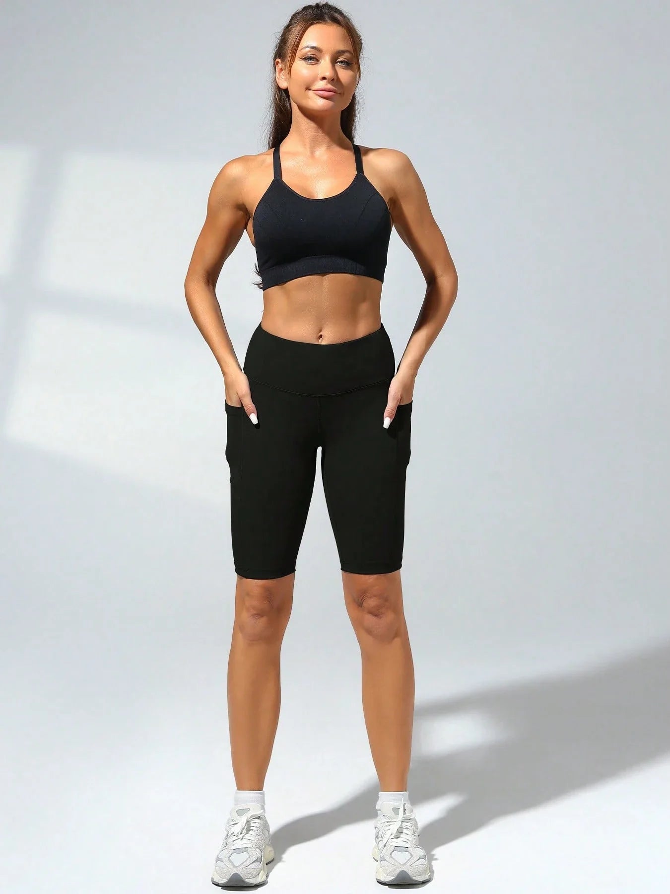 Short Cintura Alta Respirável