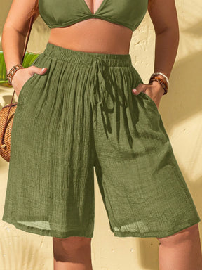 Shorts de Praia com Cordão