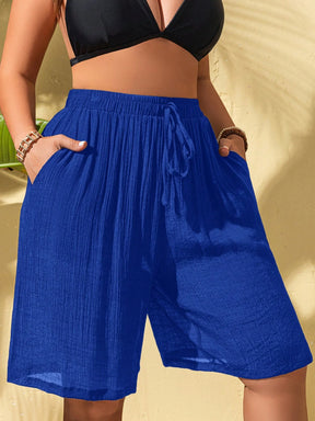 Shorts de Praia com Cordão