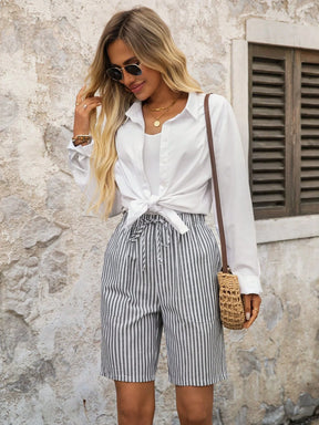 Shorts Listrado Alinne