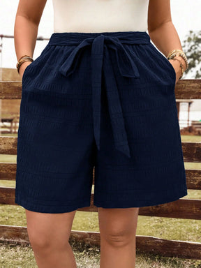Shorts com Bolsos Plus Size