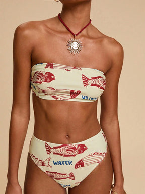 Biquíni Estampa Peixe