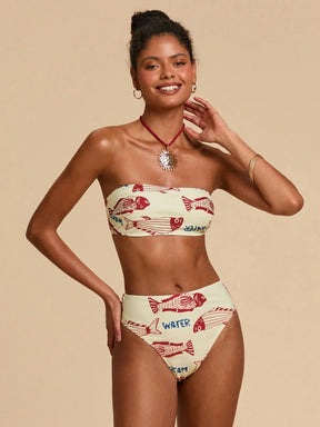 Biquíni Estampa Peixe