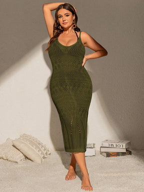 Saída de Praia Plus Size Minimalista