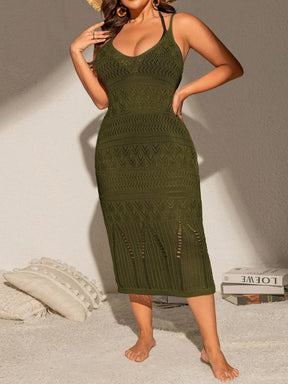 Saída de Praia Plus Size Minimalista