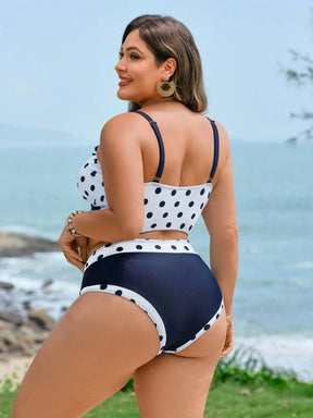 Biquíni Plus Size Poá