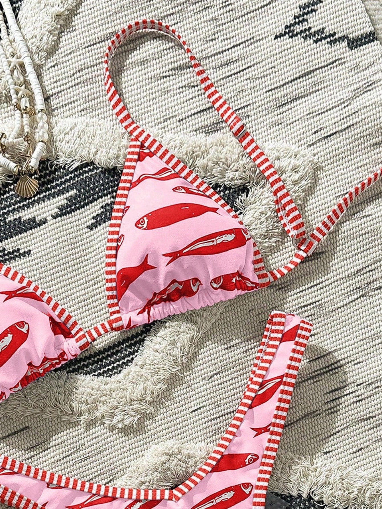 Biquíni Estampa Sardinha Cortininha