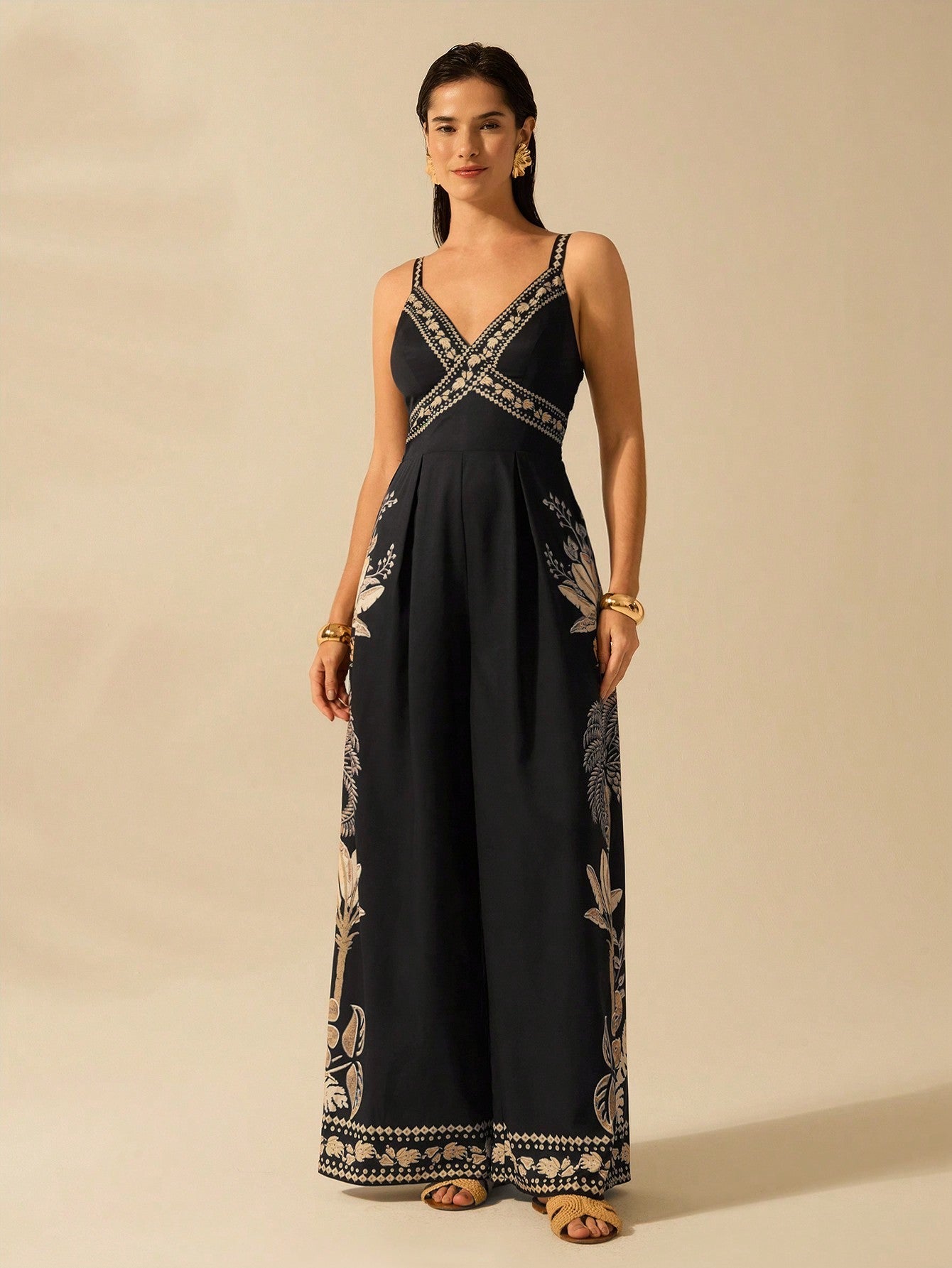 Macacão Longo Elegante