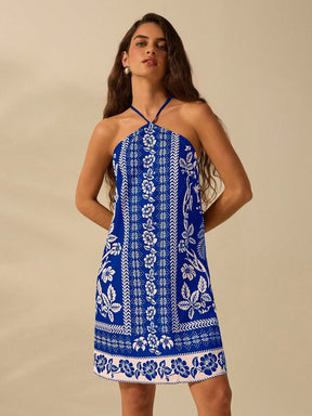 Vestido Curto Boho de Verão