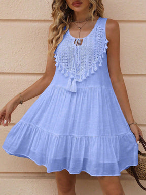 Vestido Helena Com Decote FruFru