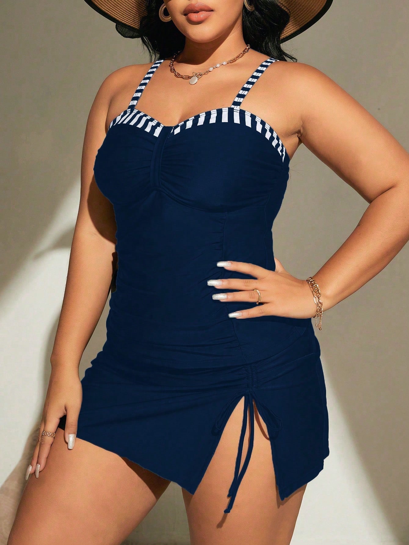 Tankini Plus Size com Listras G1