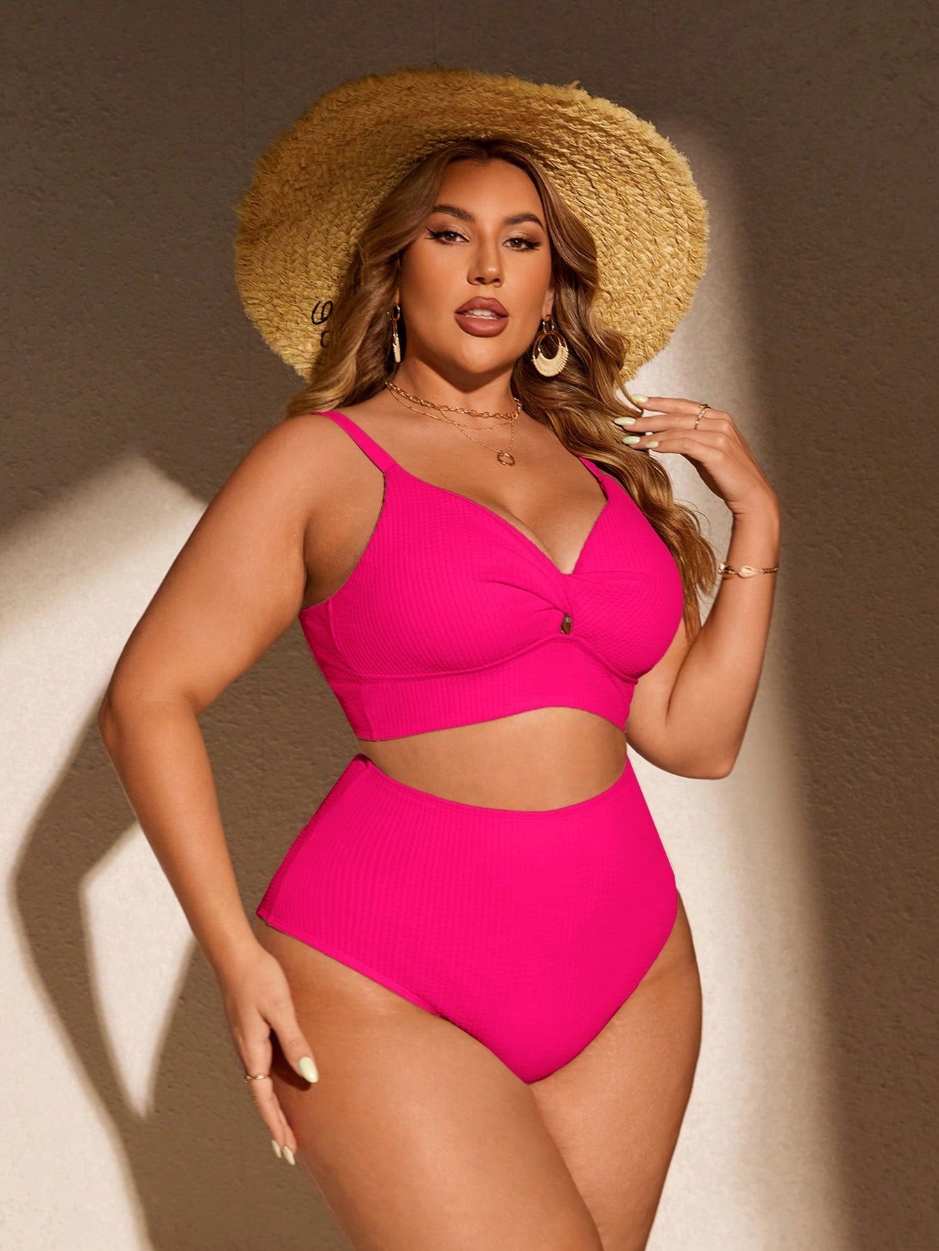 Biquíni Plus Size Giulia G4 Rosa