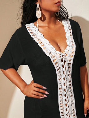 Saída de Praia Plus Size Anastasia