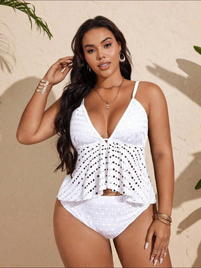 Tankini Plus Size Black