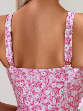 Maiô Floral Sabrina