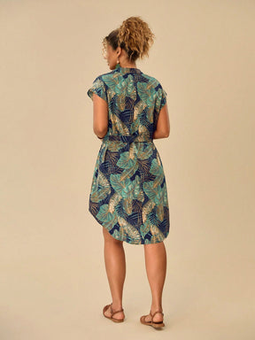 Vestido Plus Size Tropical